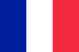 Государственный флаг Французской Республики состоит из синей, белой и красной вертикальных полос
